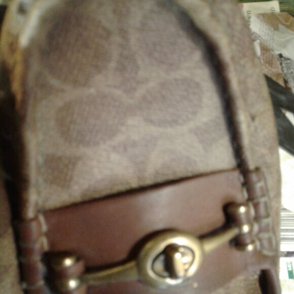 Vintage Coach Crosby Turnlock Women's Driving Loafers - Picture 2 of 6